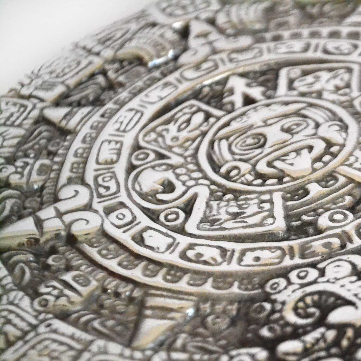 Calendario Azteca (C) - Pewter - Imagen 2