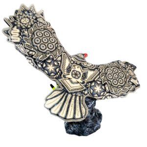 Águila Huichol con Alas Abiertas – Un Símbolo Majestuoso de México
