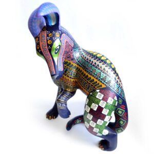 Zorro de Alebrije hecho en México - Un Orgullo Mexicano