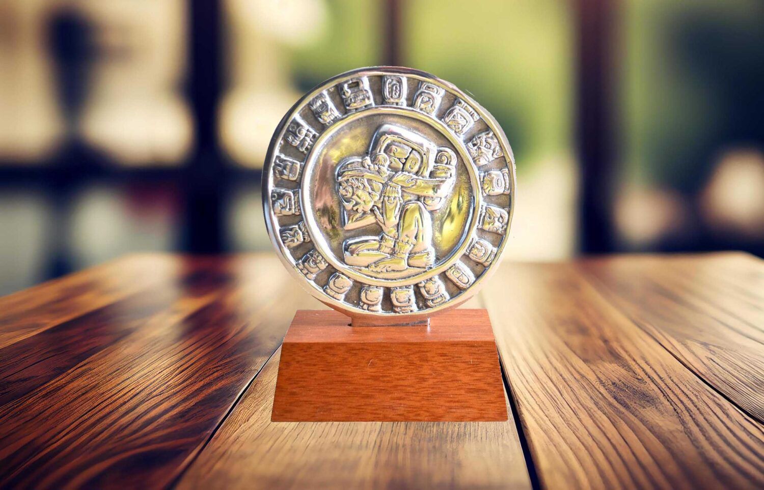 Pewter Mayan Calendar