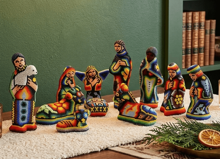 Nacimiento de Arte Huichol
