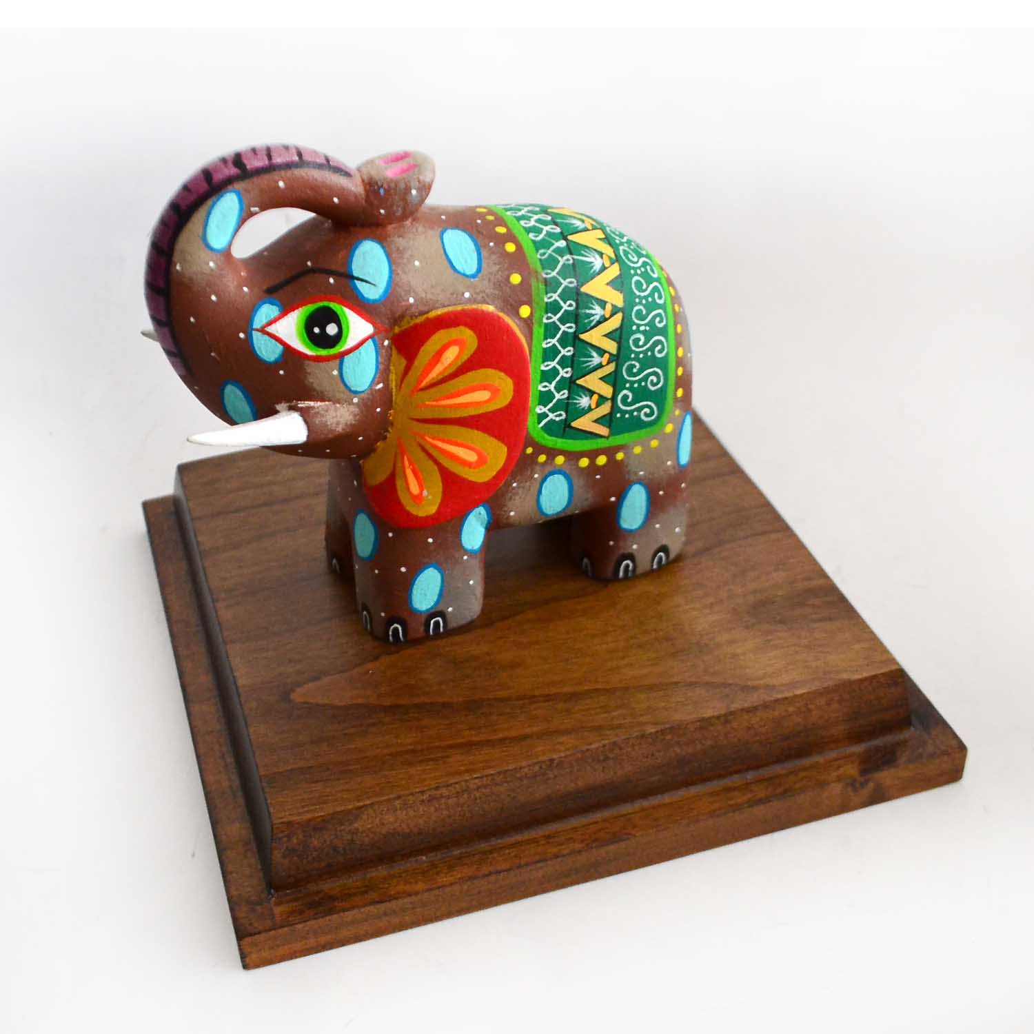 Elefante con Base y Acrilico - Alebrije - Imagen 2
