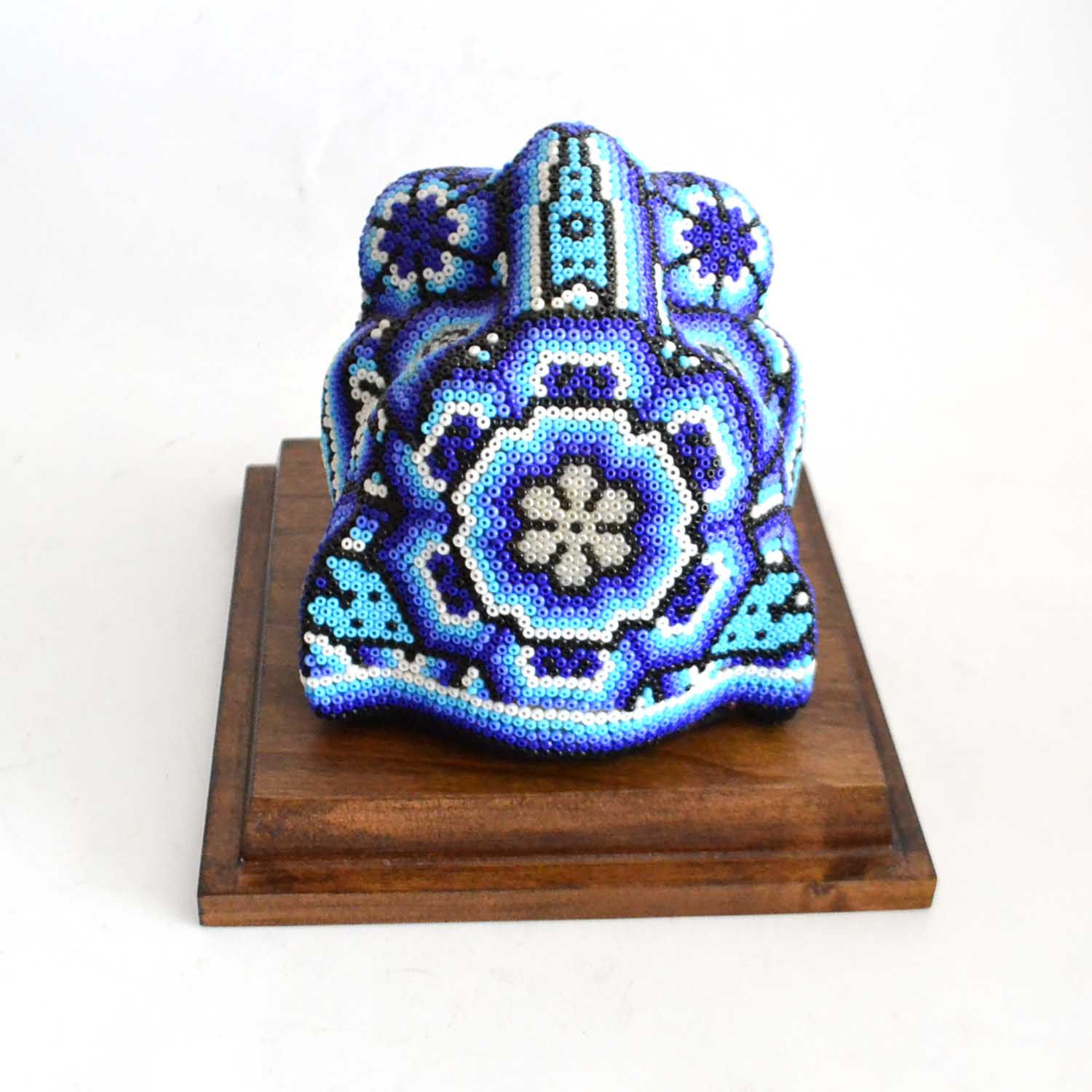 Cabeza de Jaguar - Arte Huichol - Imagen 4