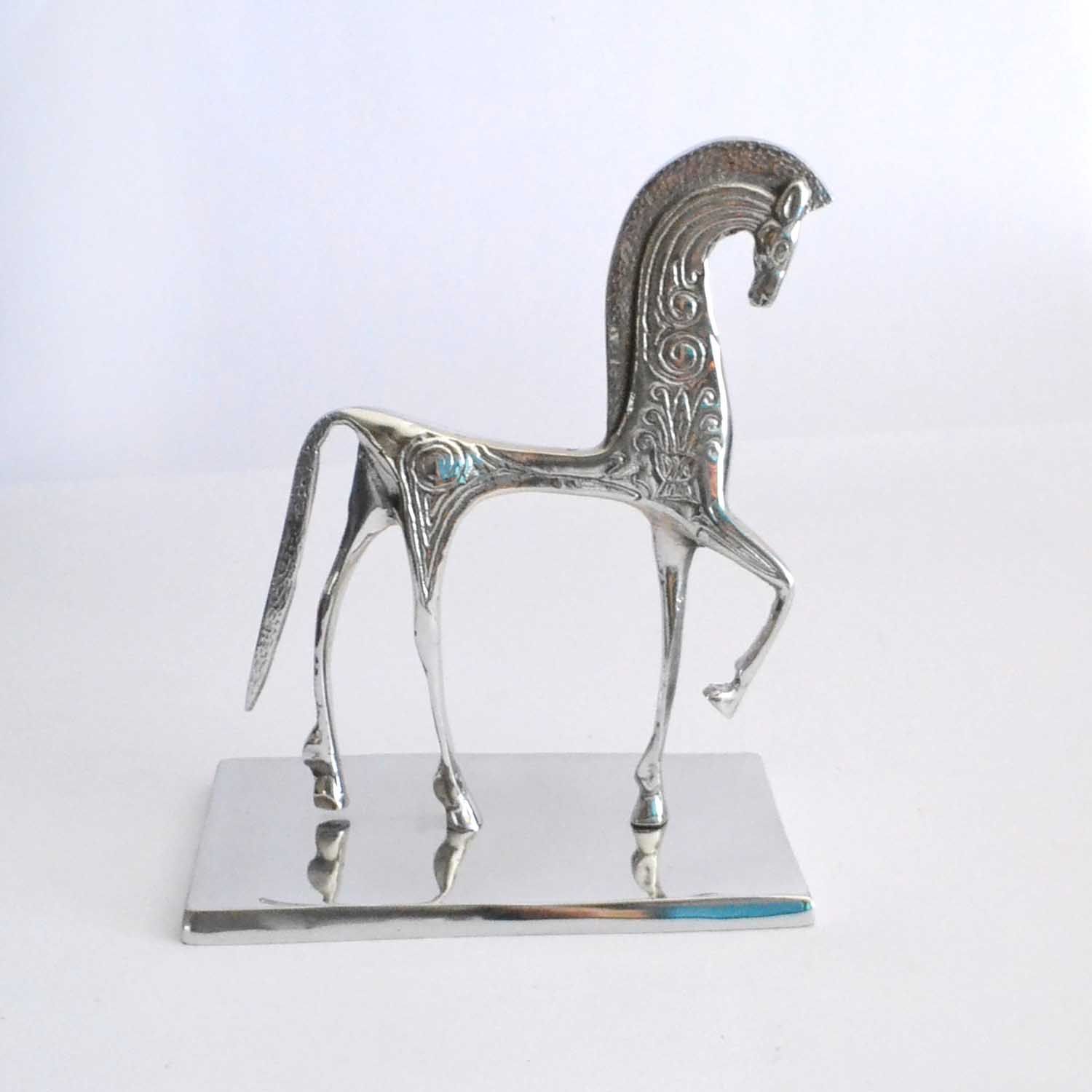 Caballo estilizado de Pewter - Imagen 2