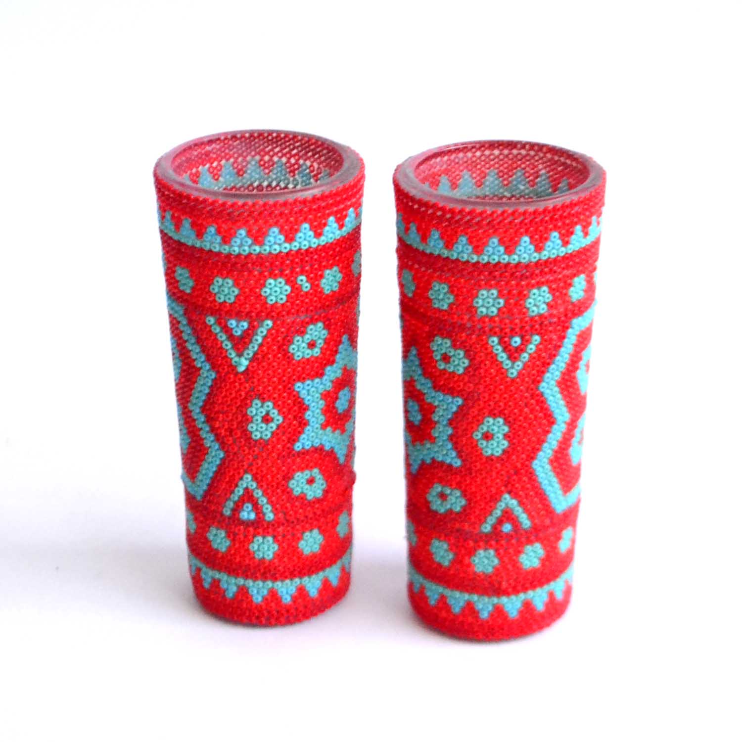 Tequila 1800 Añejo con Arte Huichol - Imagen 2