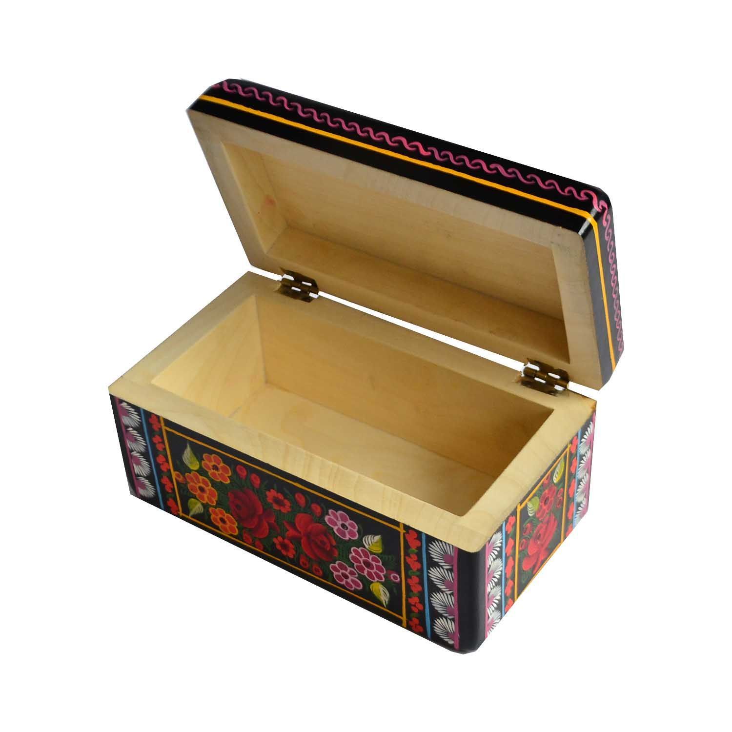 Caja (16 x 8.5 x 8 cms) - Olinalá - Imagen 2