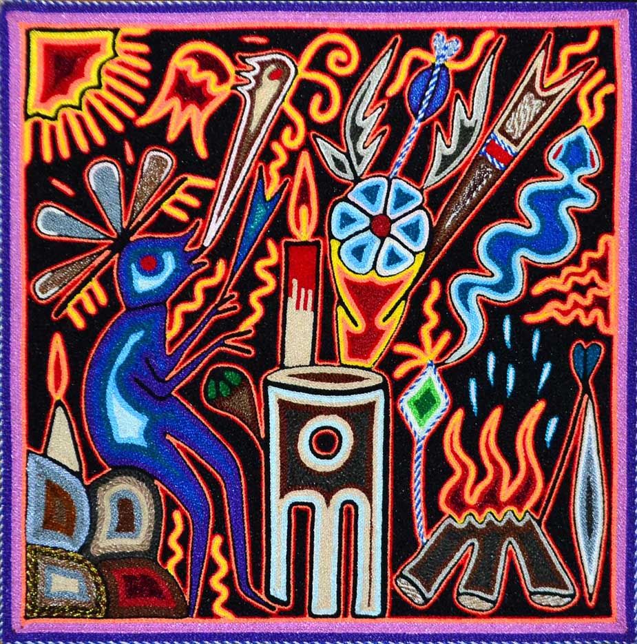Planche à fil Huichol