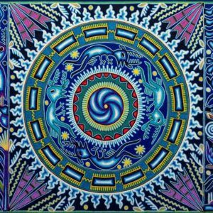 Cuadro de Arte Huichol Auténtico | Orgullo de México