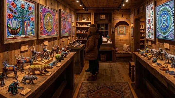 Galeria de arte huichol Tayaupa
