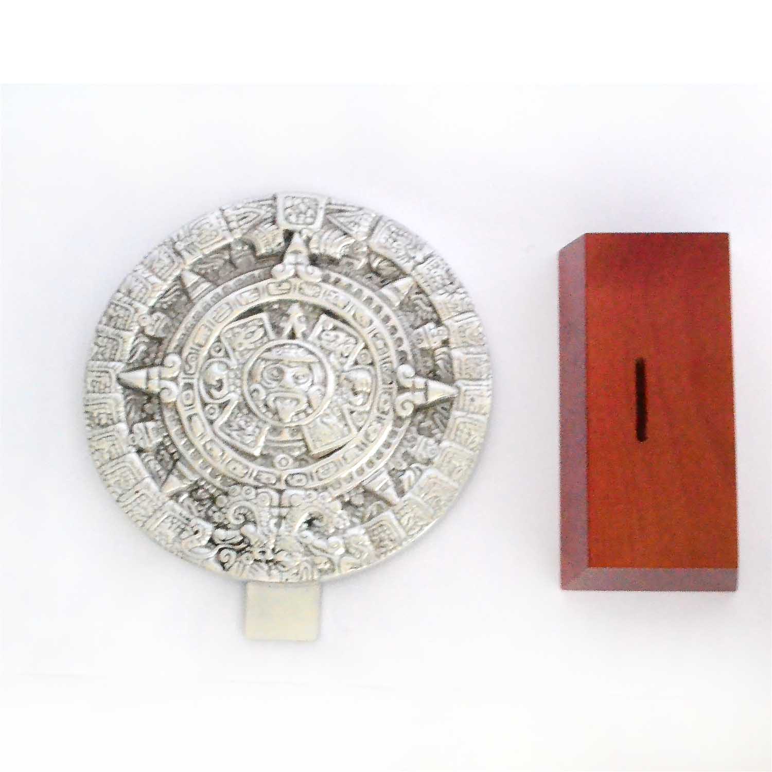 Calendario Azteca (C) - Pewter - Imagen 3