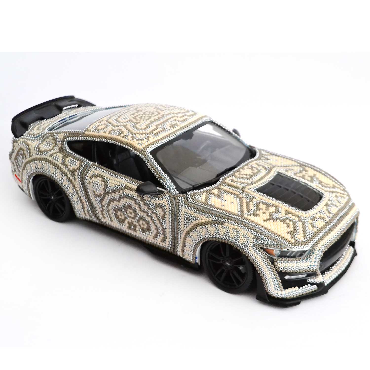 Ford Mustang 2020 with Huichol Art
