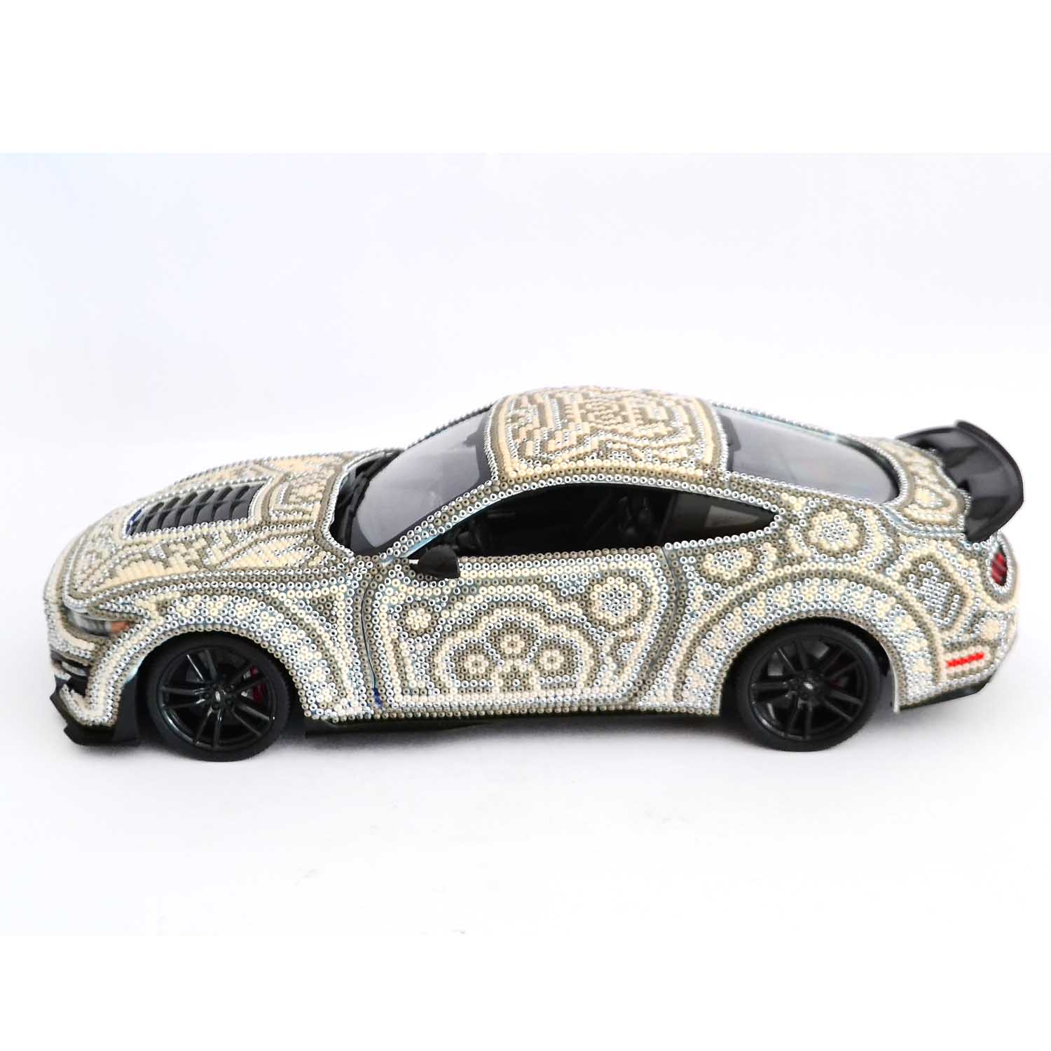 Ford Mustang 2020 with Huichol Art