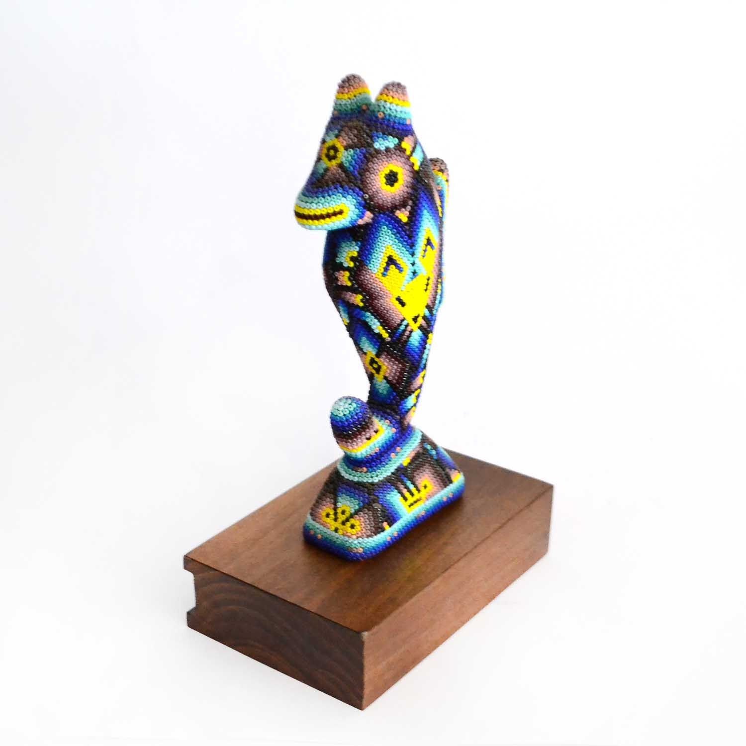Caballo de mar - Arte Huichol – Bild 2