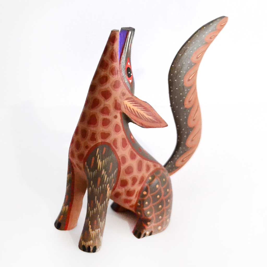 Lobo de Alebrije - Madera de copal