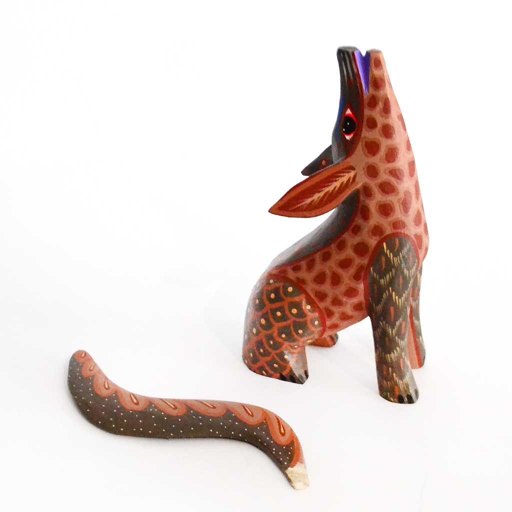 Lobo de Alebrije - Madera de copal