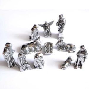 Nacimiento eleborado con Pewter