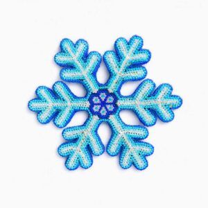 Copo de nieve con empaque premium