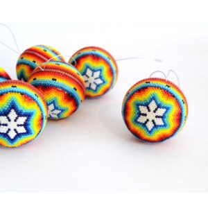 Esferas en arte huichol